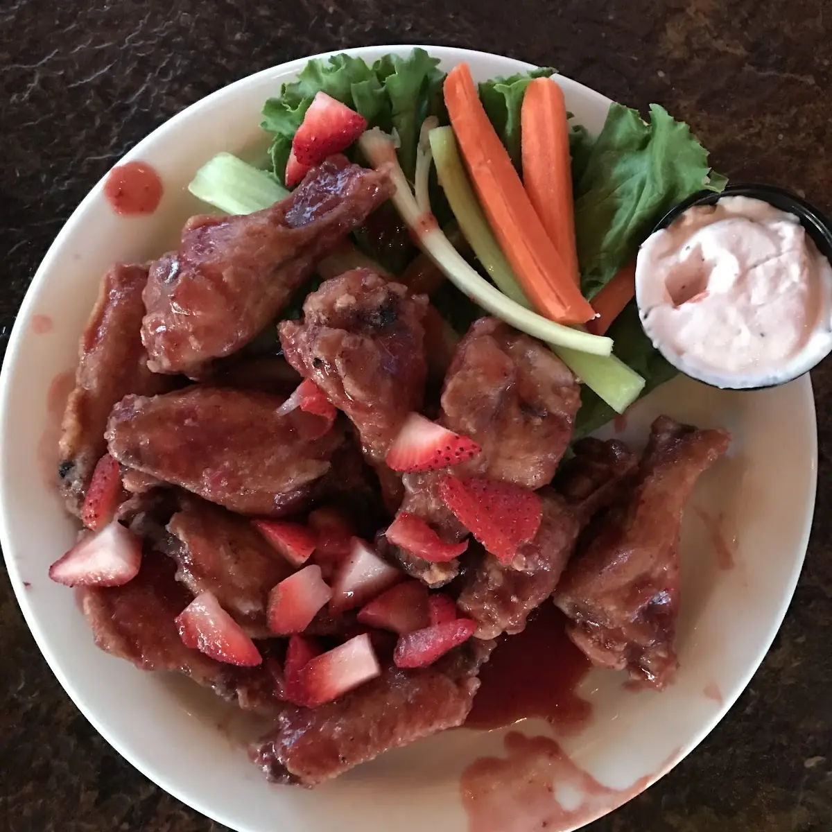 Strawberry Hot Wings