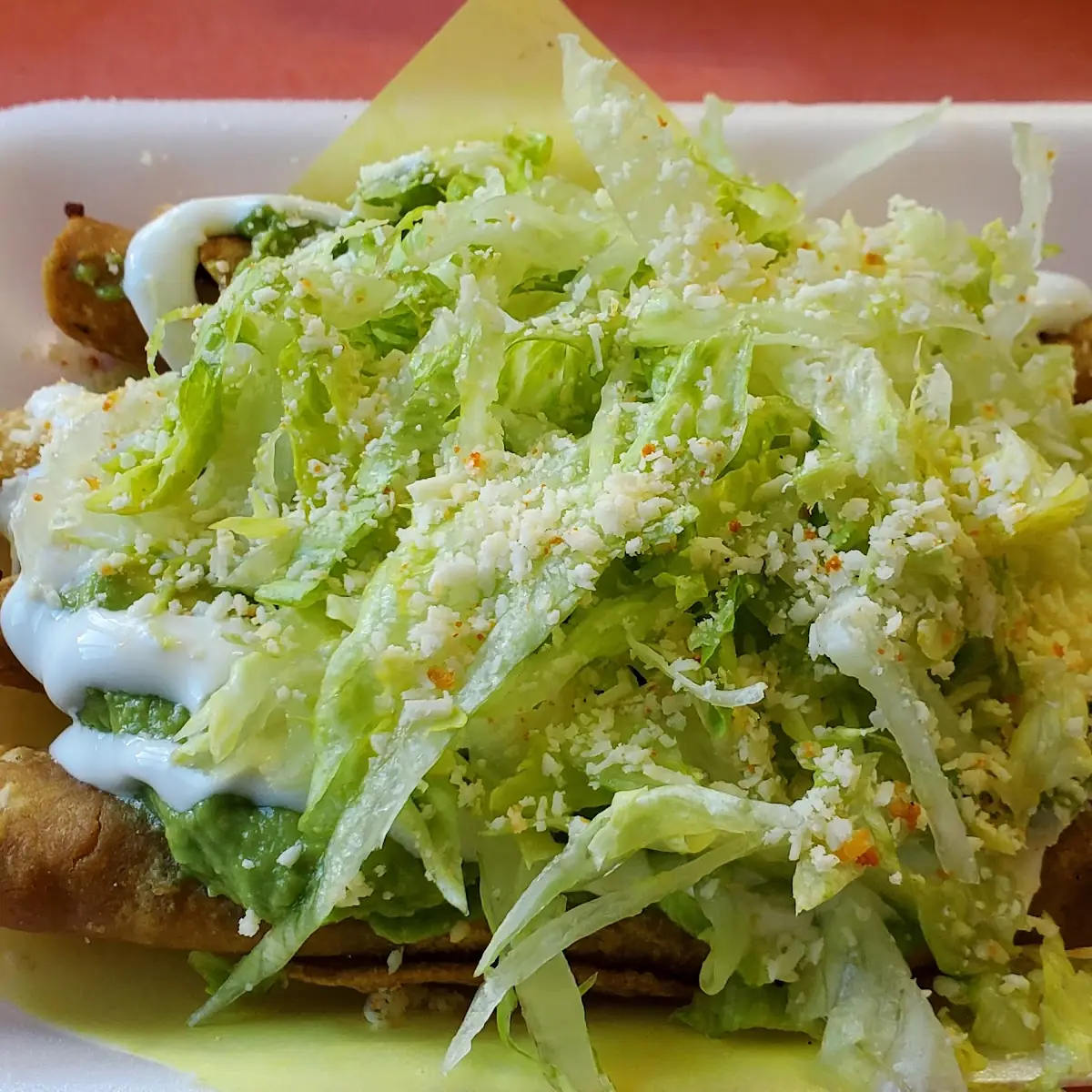 Four Beef Rolled Tacos