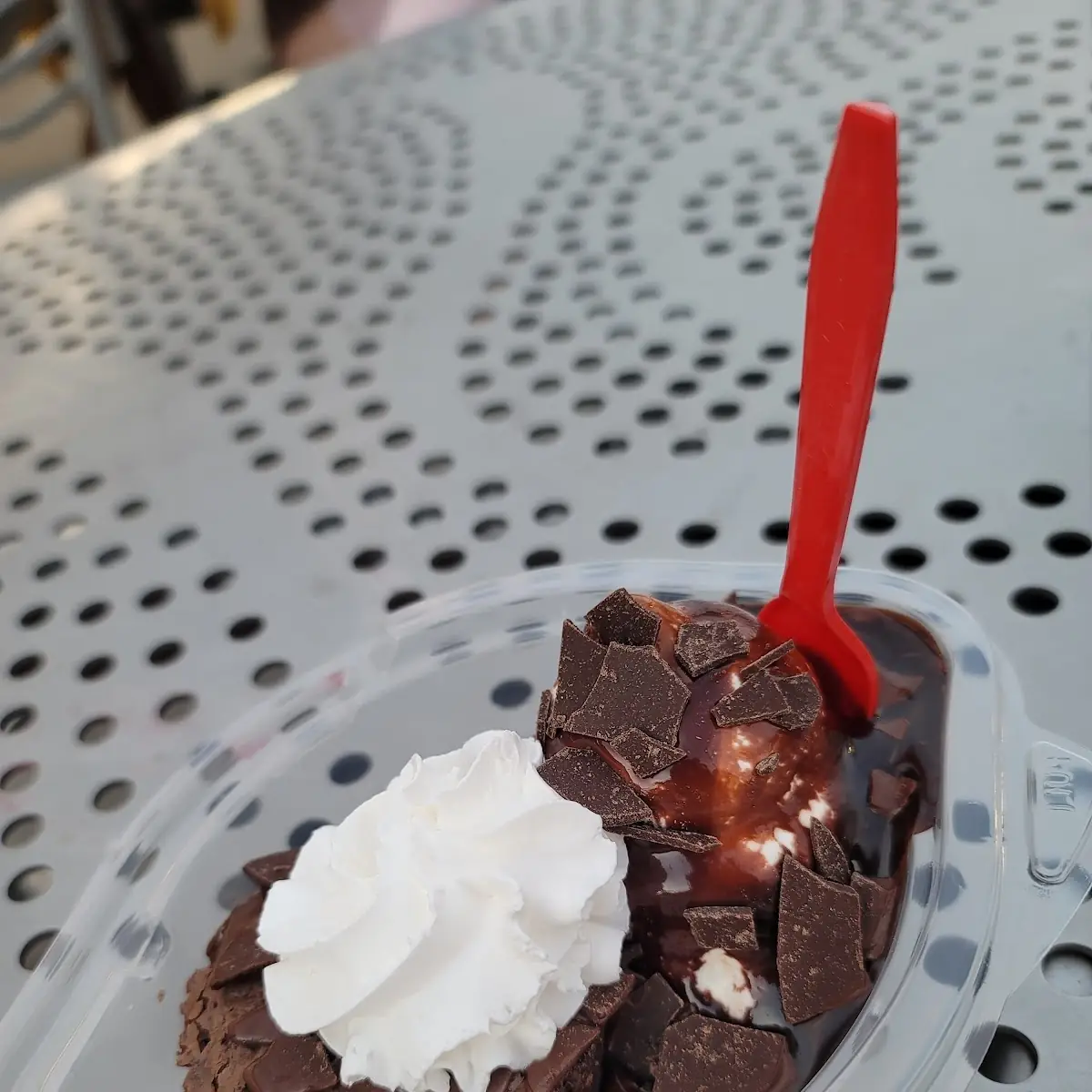 Hot Fudge Brownie