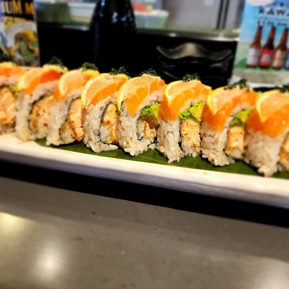 Yuzu Salmon Roll