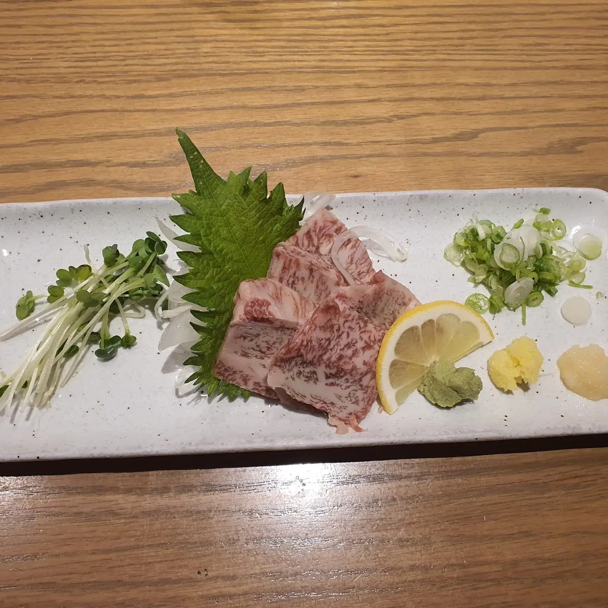 A5 Wagyu Sashimi