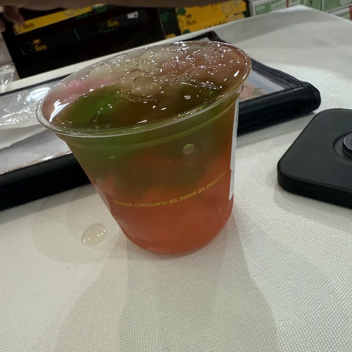 Lychee Green Tea W