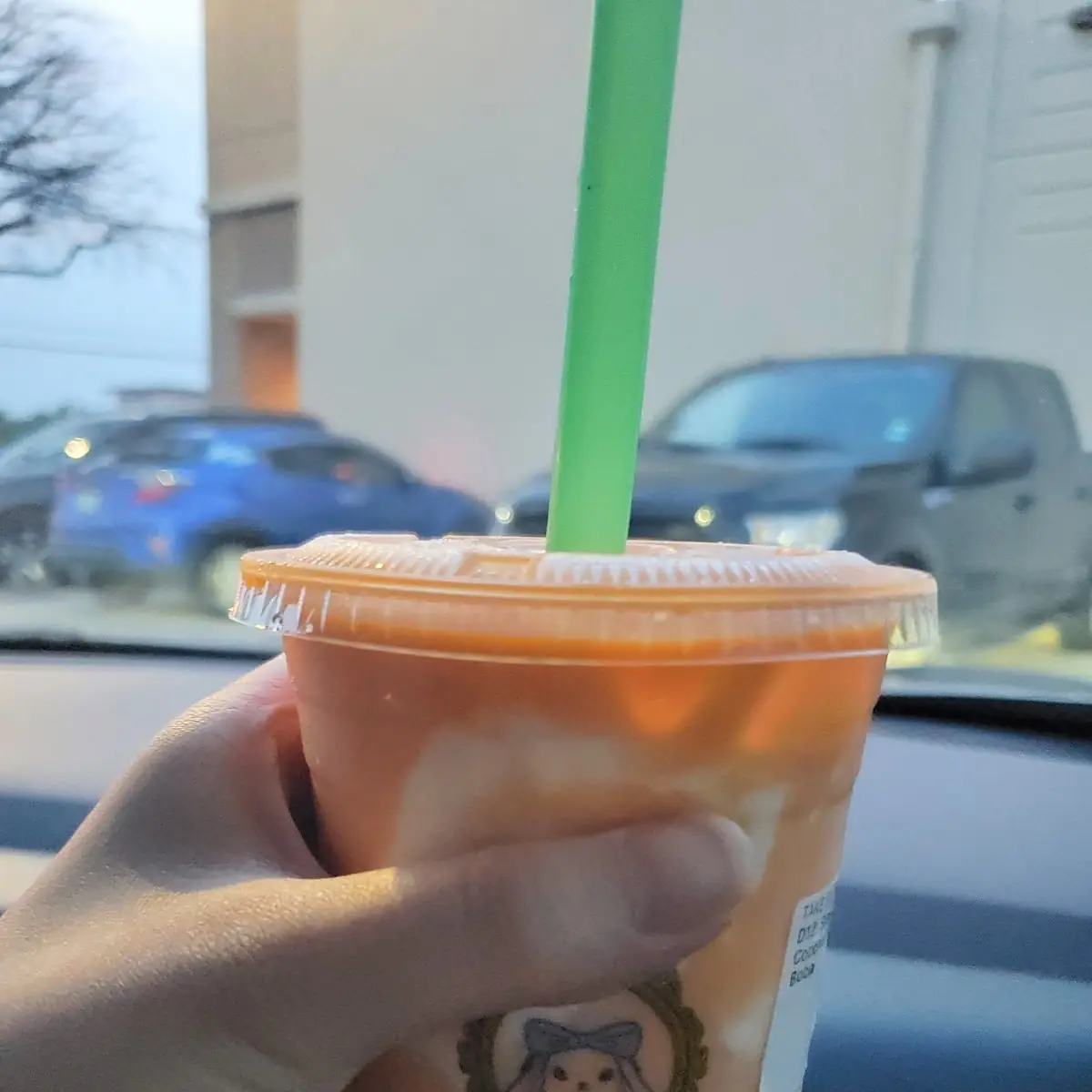 Thai Tea with Boba