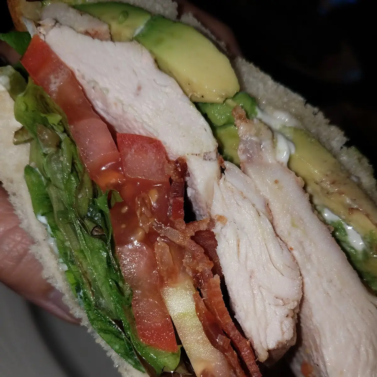 Chicken Club on Sourdough