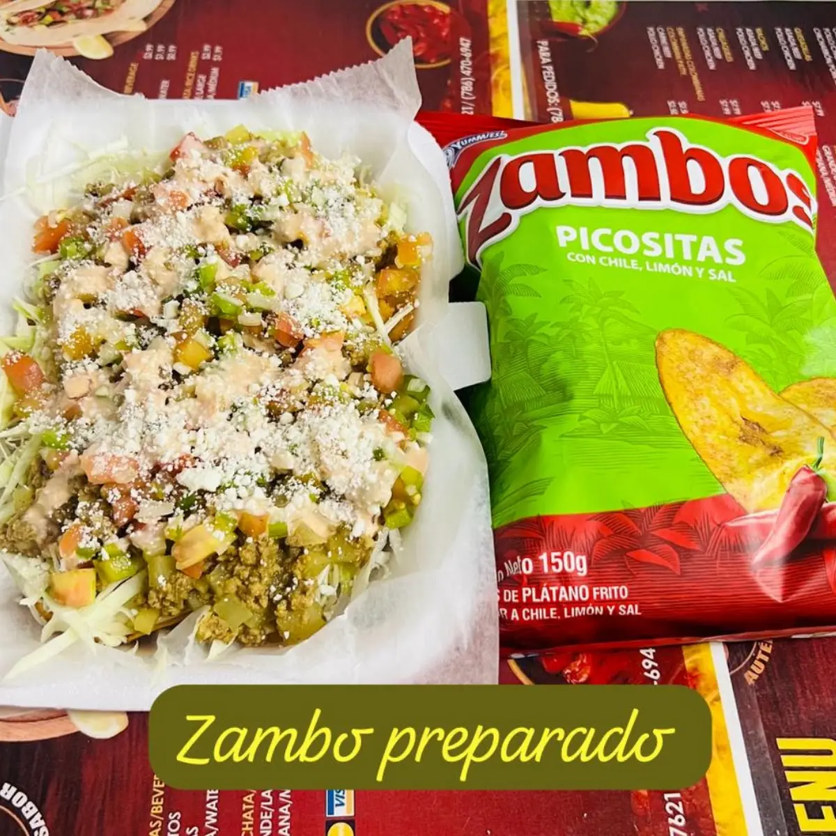 Zambo Preparado Prepared Zambo