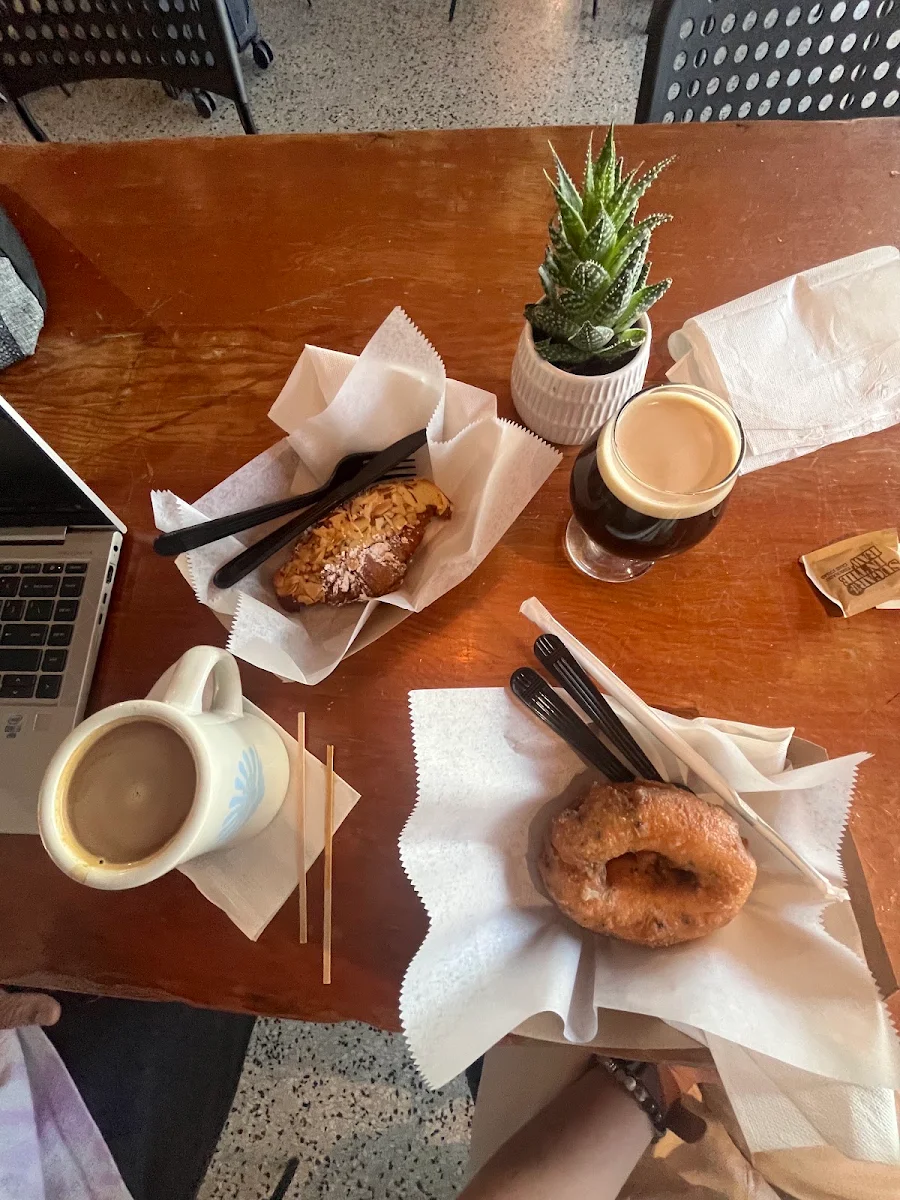 Vegan Blueberry Donut