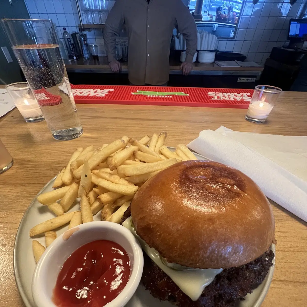 Dry Aged Double Burger