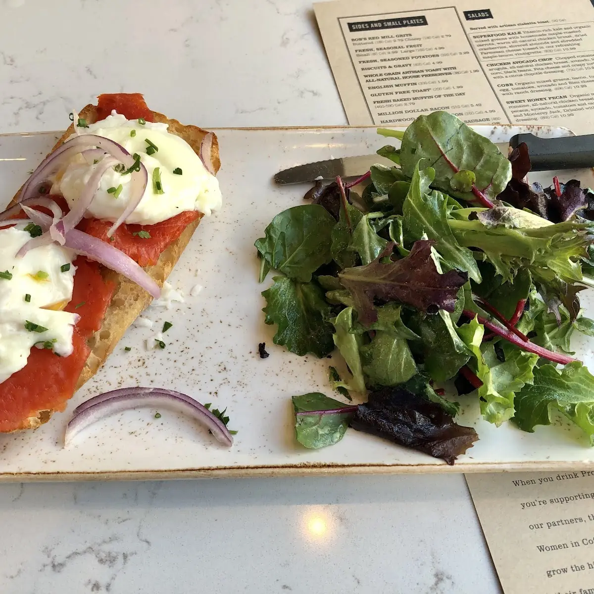 Salmon Benedict