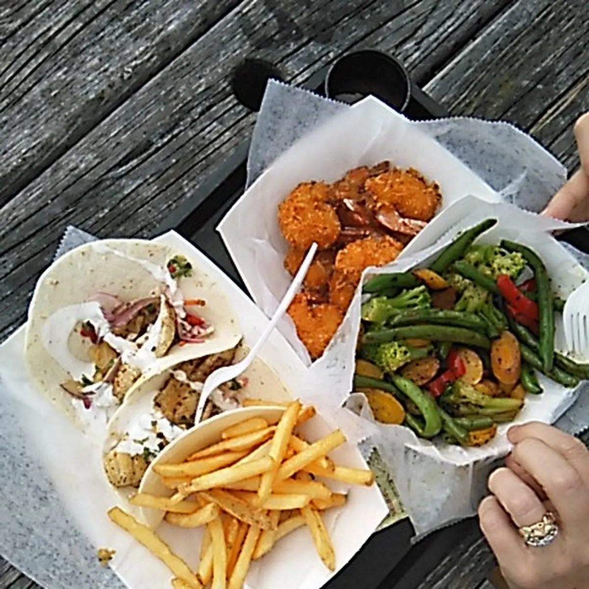 Blue Chair Bay Shrimp Tacos