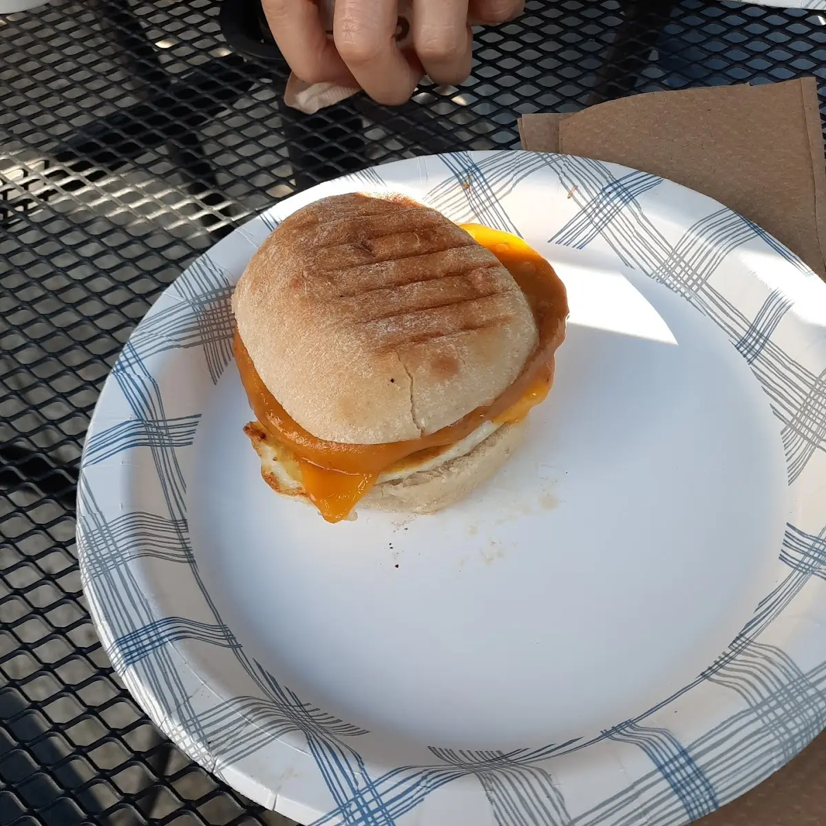 Panini Sausage Egg & Cheese