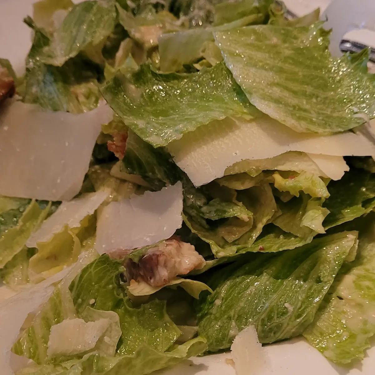 Caesar Salad with Grana Padano Croutons