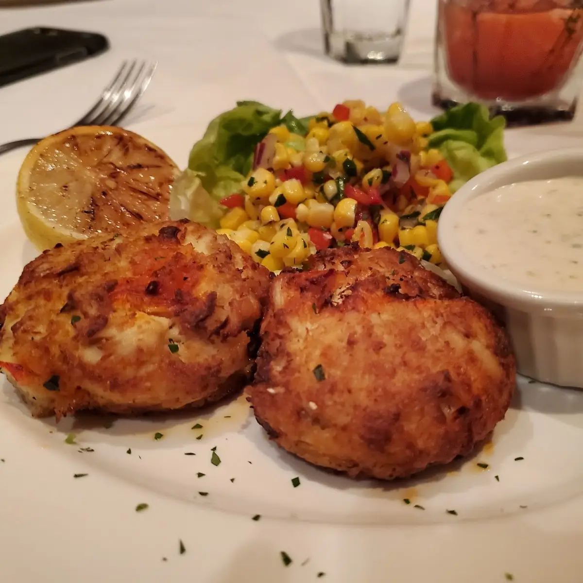 Lobster and Crab Cakes