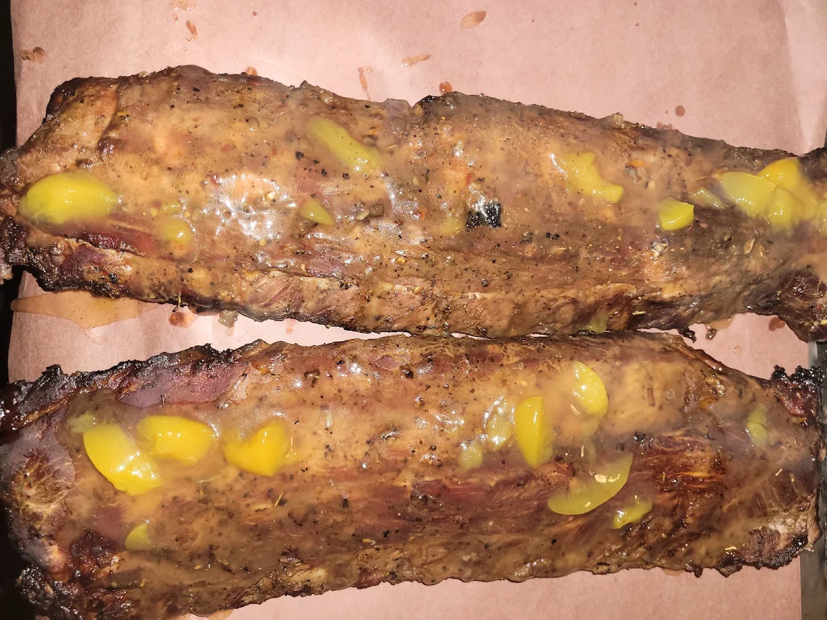 Peach Cobbler Ribs