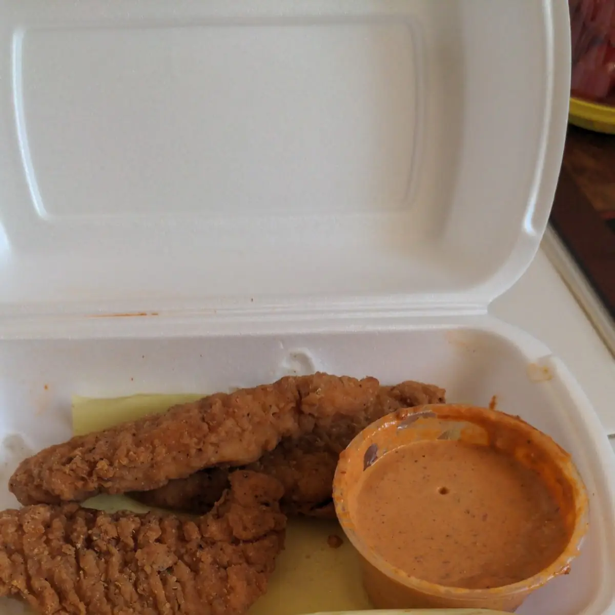 Chicken Tenders and Chipotle Sauce