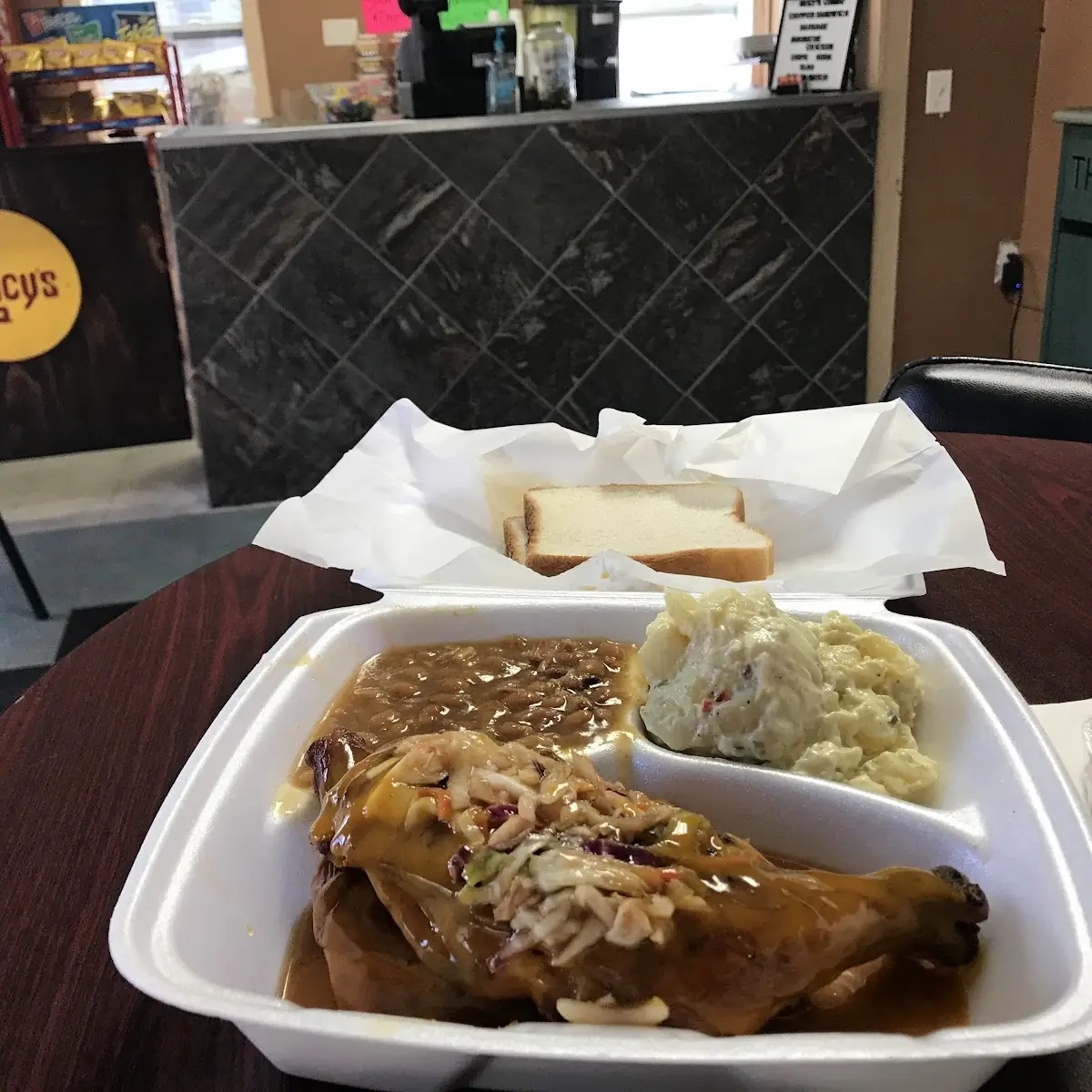 BBQ Chicken Yams