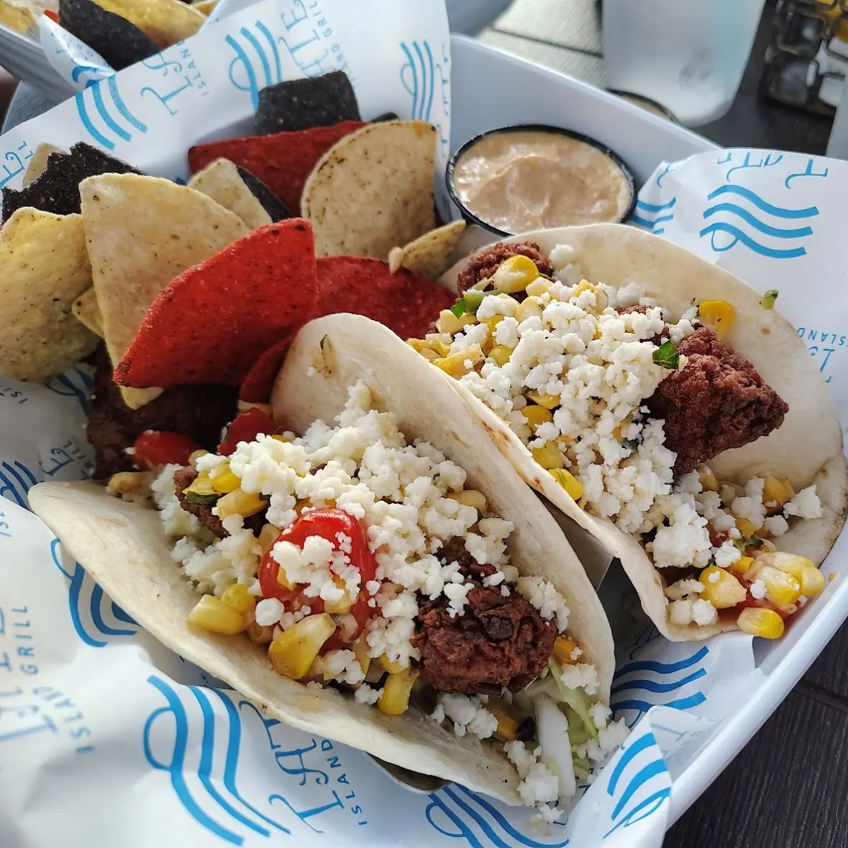 Fried Grouper Tacos