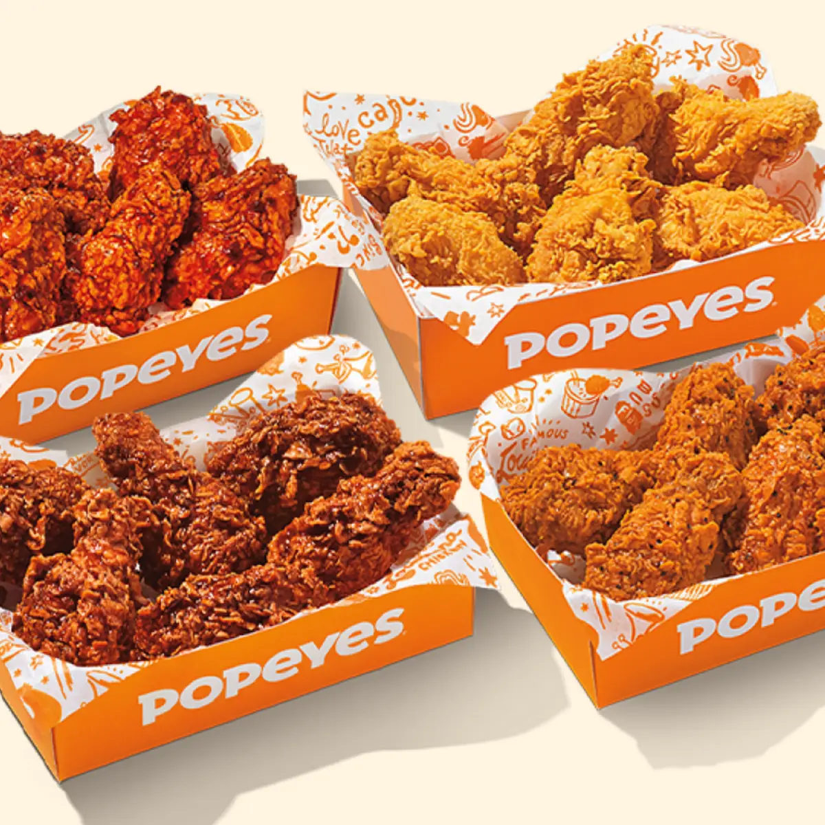 Popeyes Favorite Tenders Box