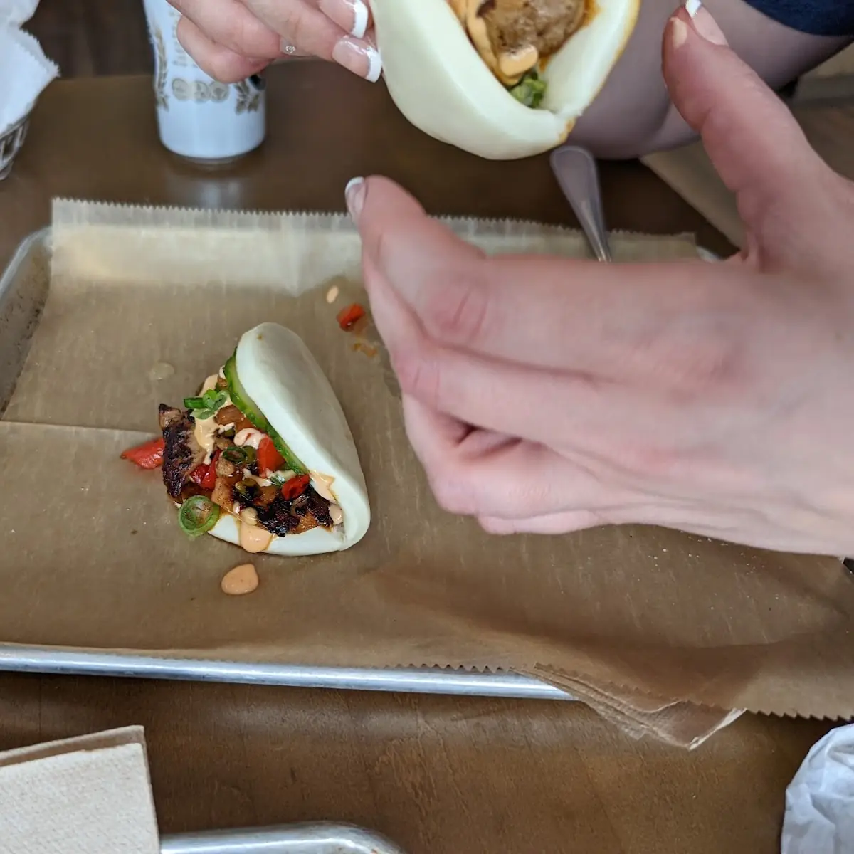 Jerk Chicken Bao