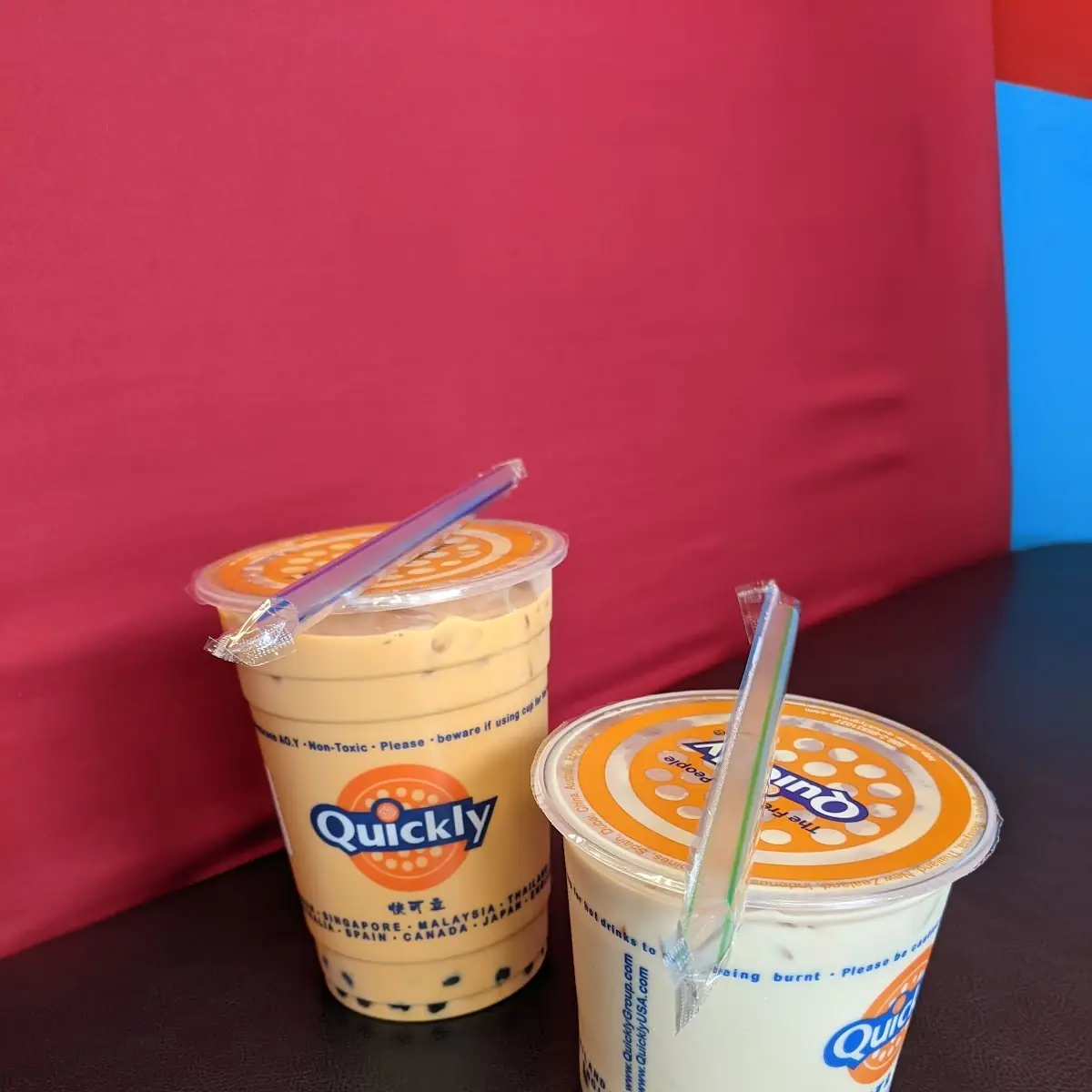 Thai Tea Chubby Cup Left