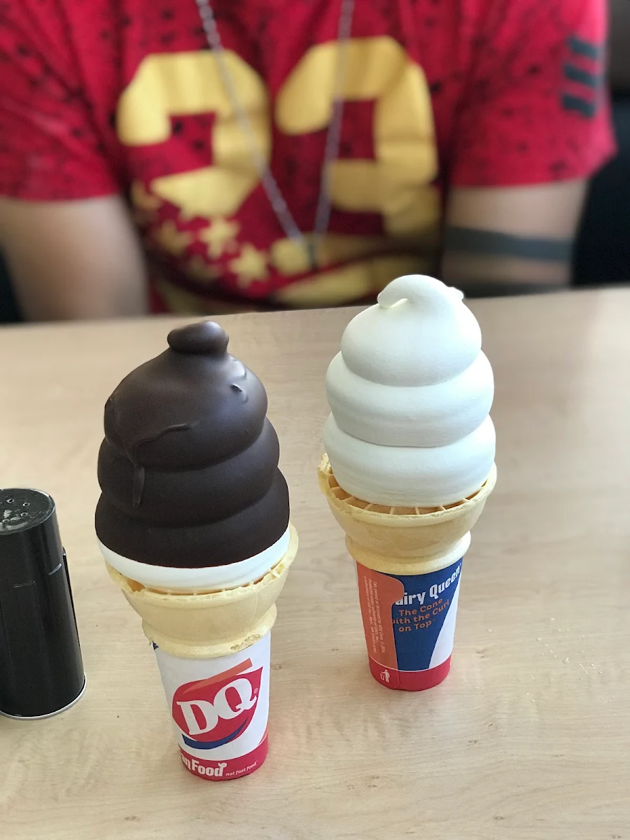 Ice Cream Cone Dipped in Chocolate