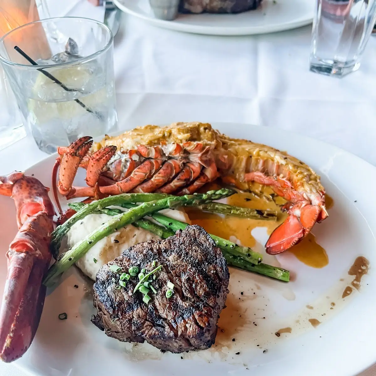 Filet and Lobster Tail