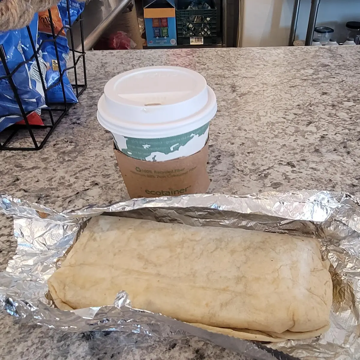 Egg and Cheese Burrito