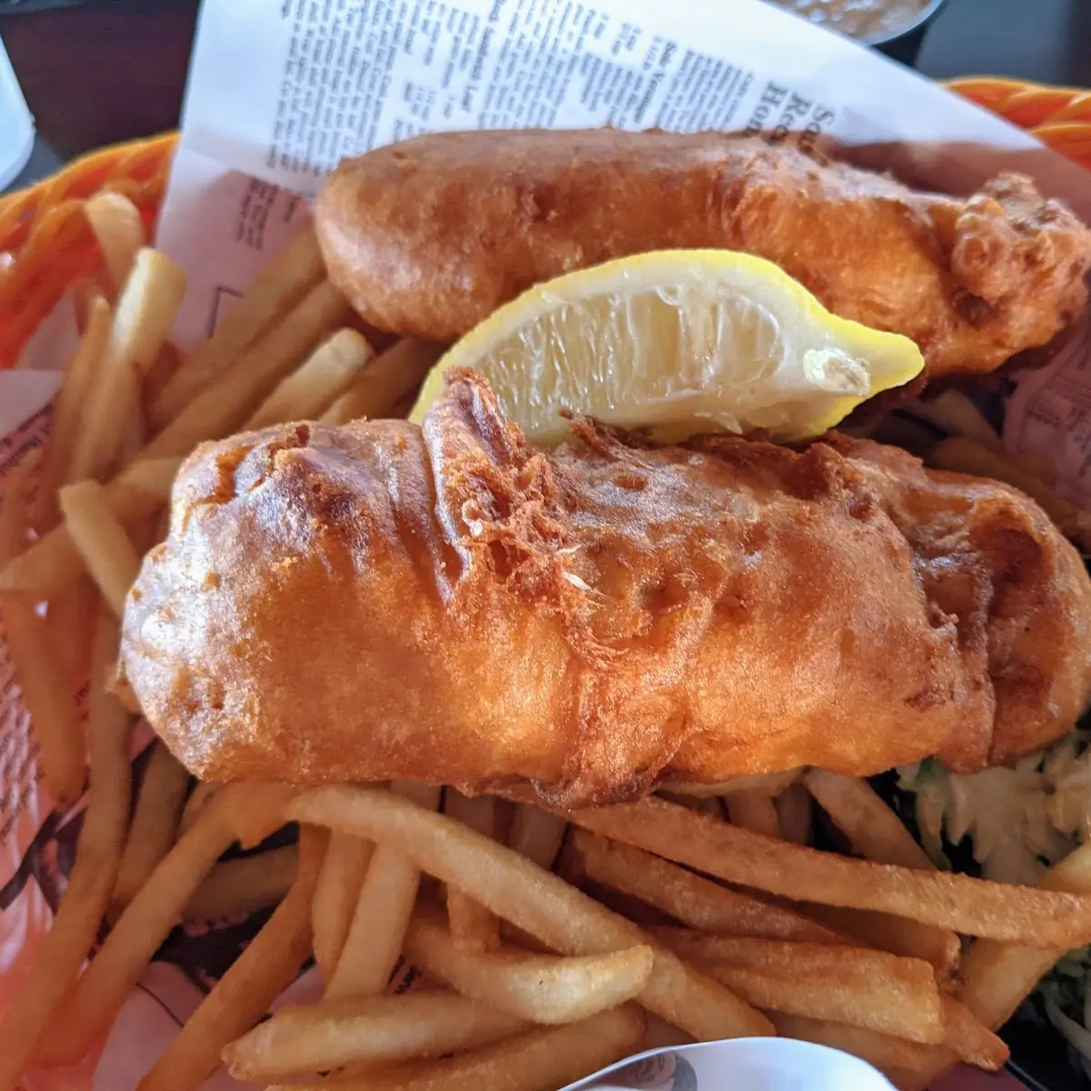 Beer Battered Fish & Chips