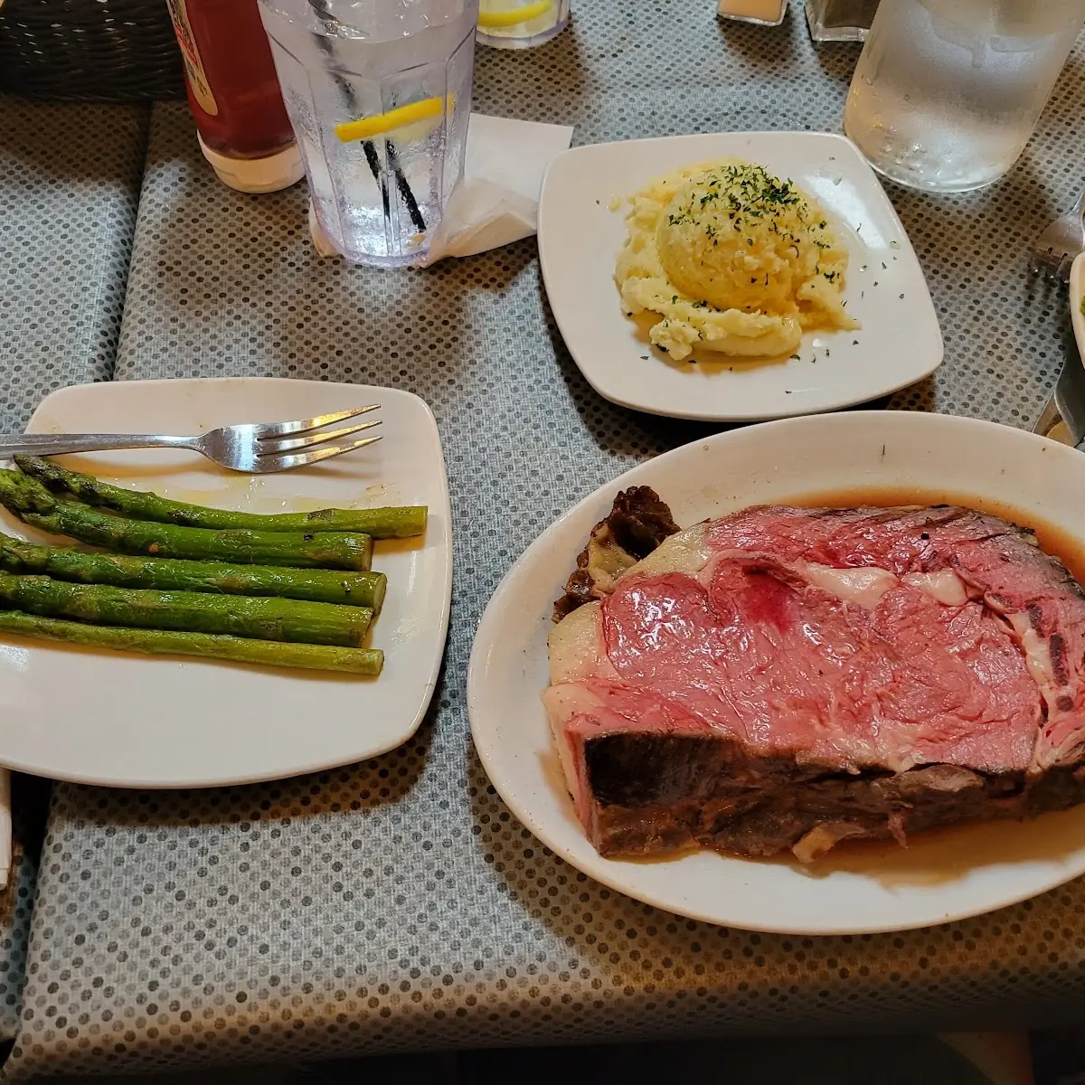 Open Face Prime Rib