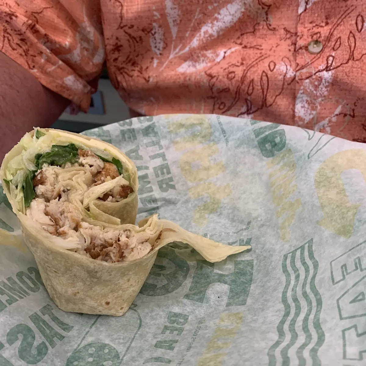Bacon Chicken Wrap