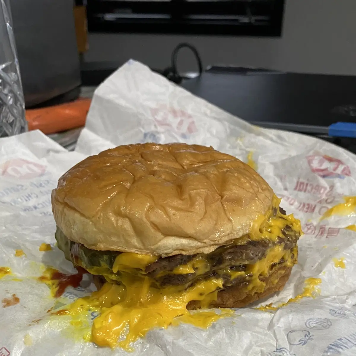 Two Cheese Deluxe Stackburger