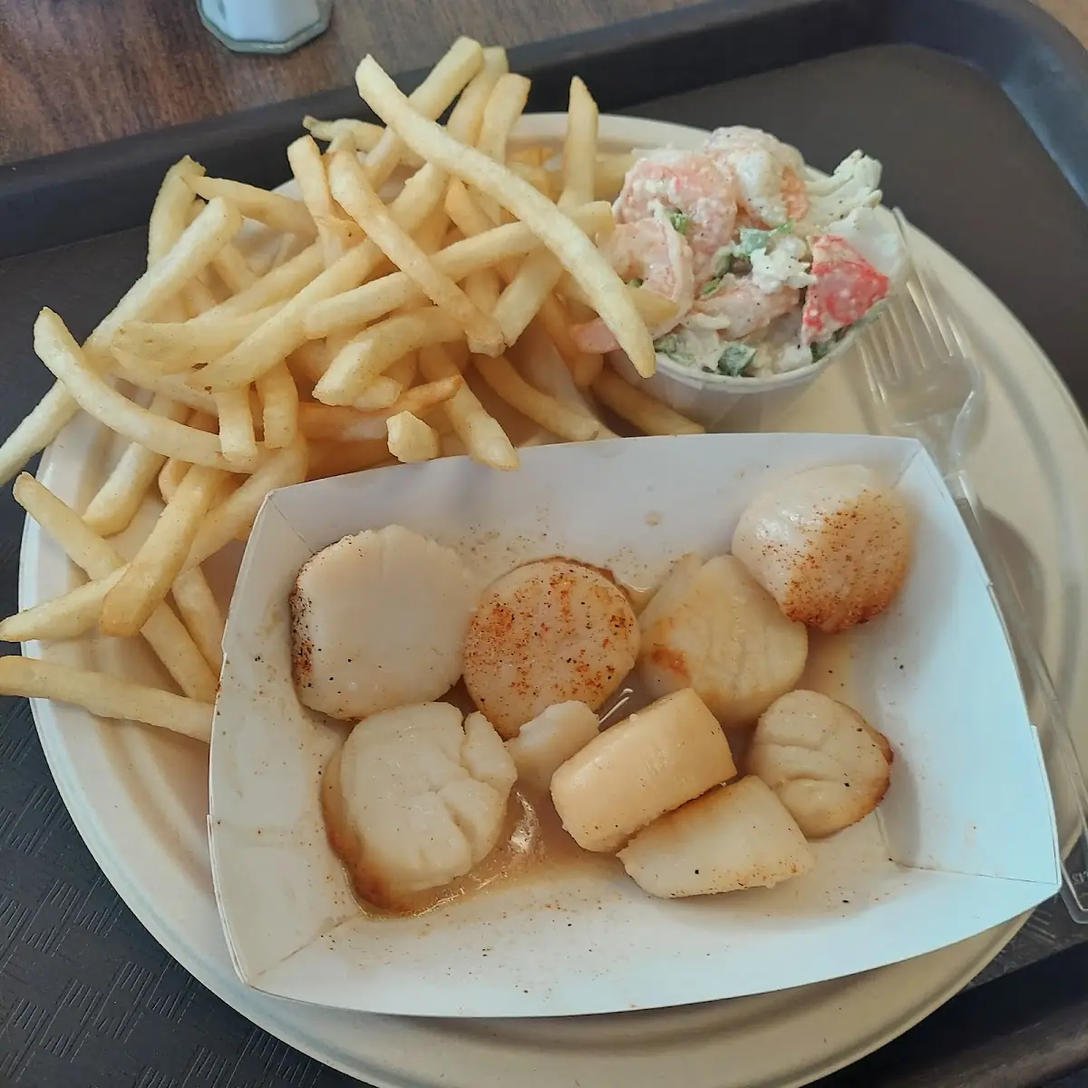 Scallops French Fries
