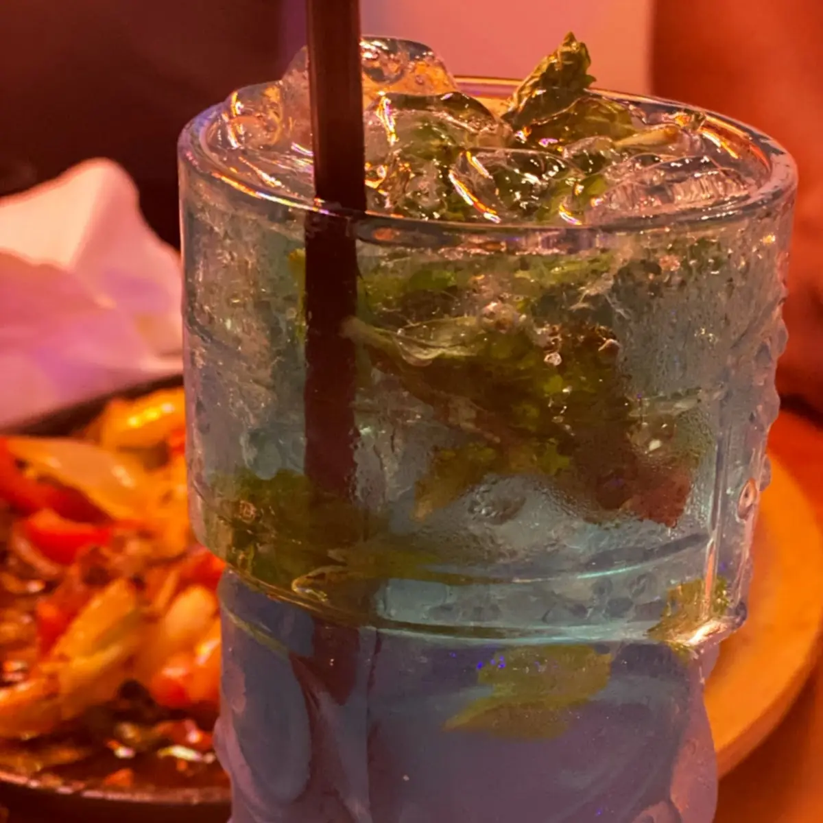 Blueberry Coconut Mojito