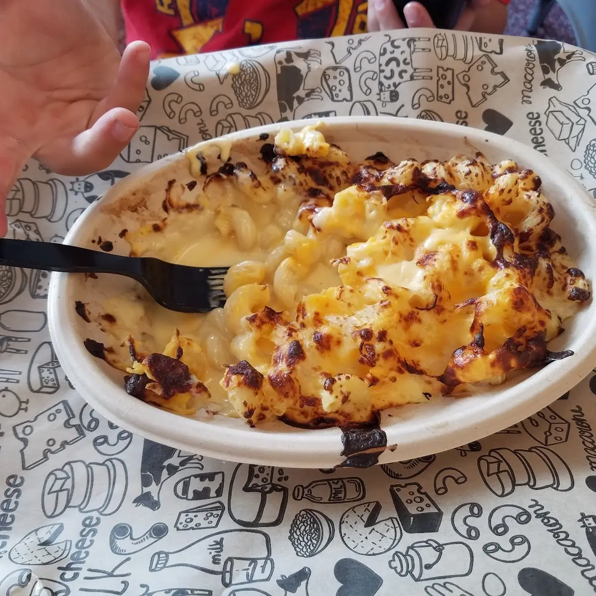 Mac and Cheese with American Cheese