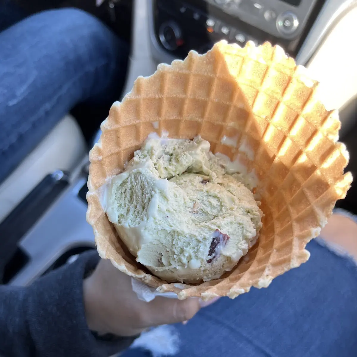 Fresh-Baked Waffle Cone