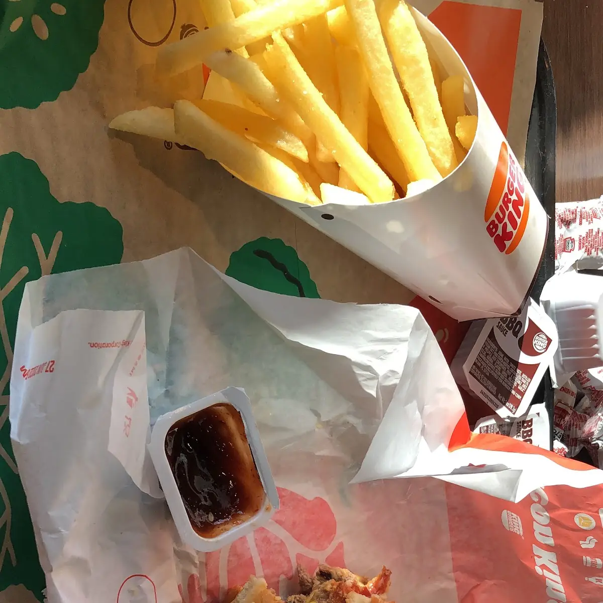 King Bacon Cheeseburger Combo