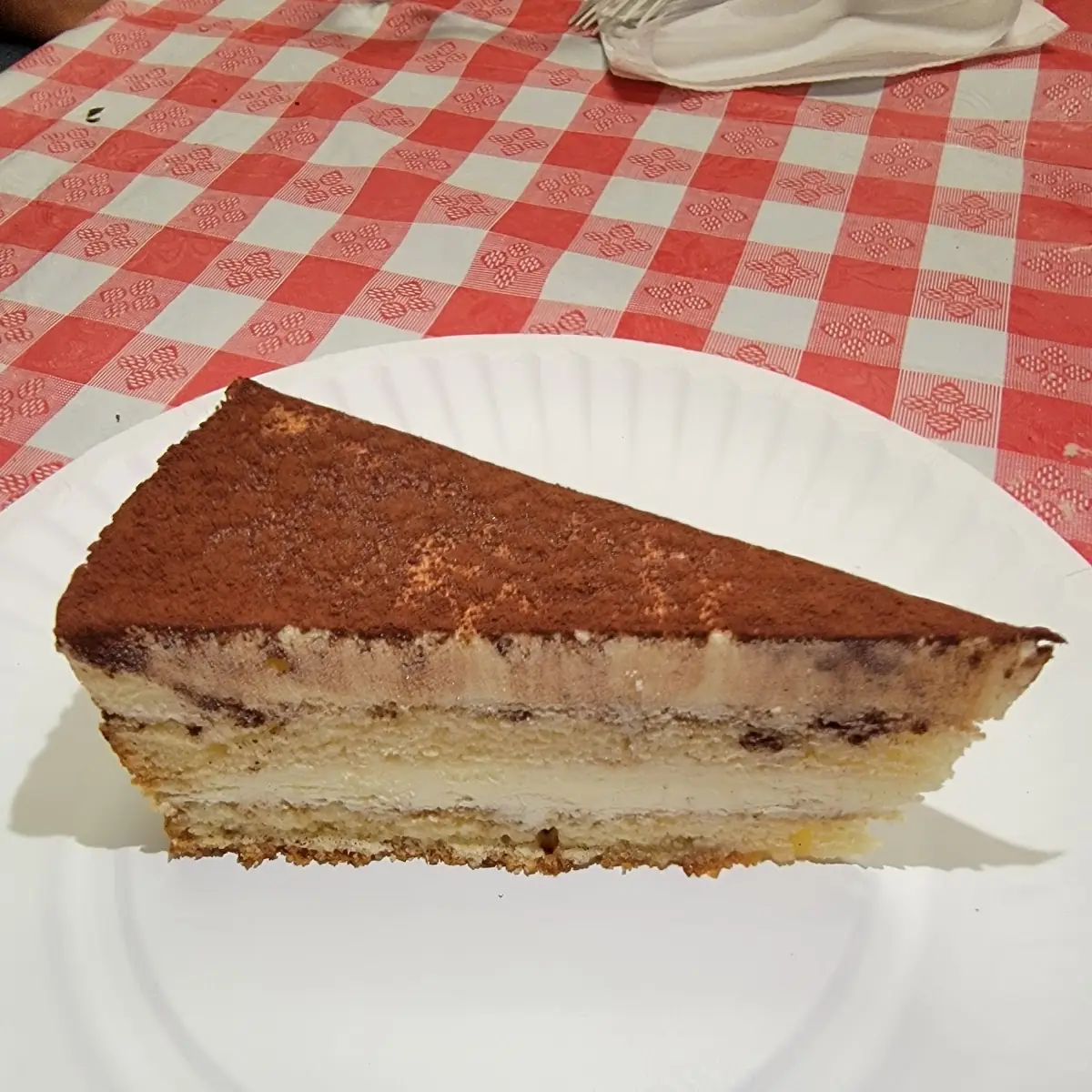 Tiramisu Cake Slice