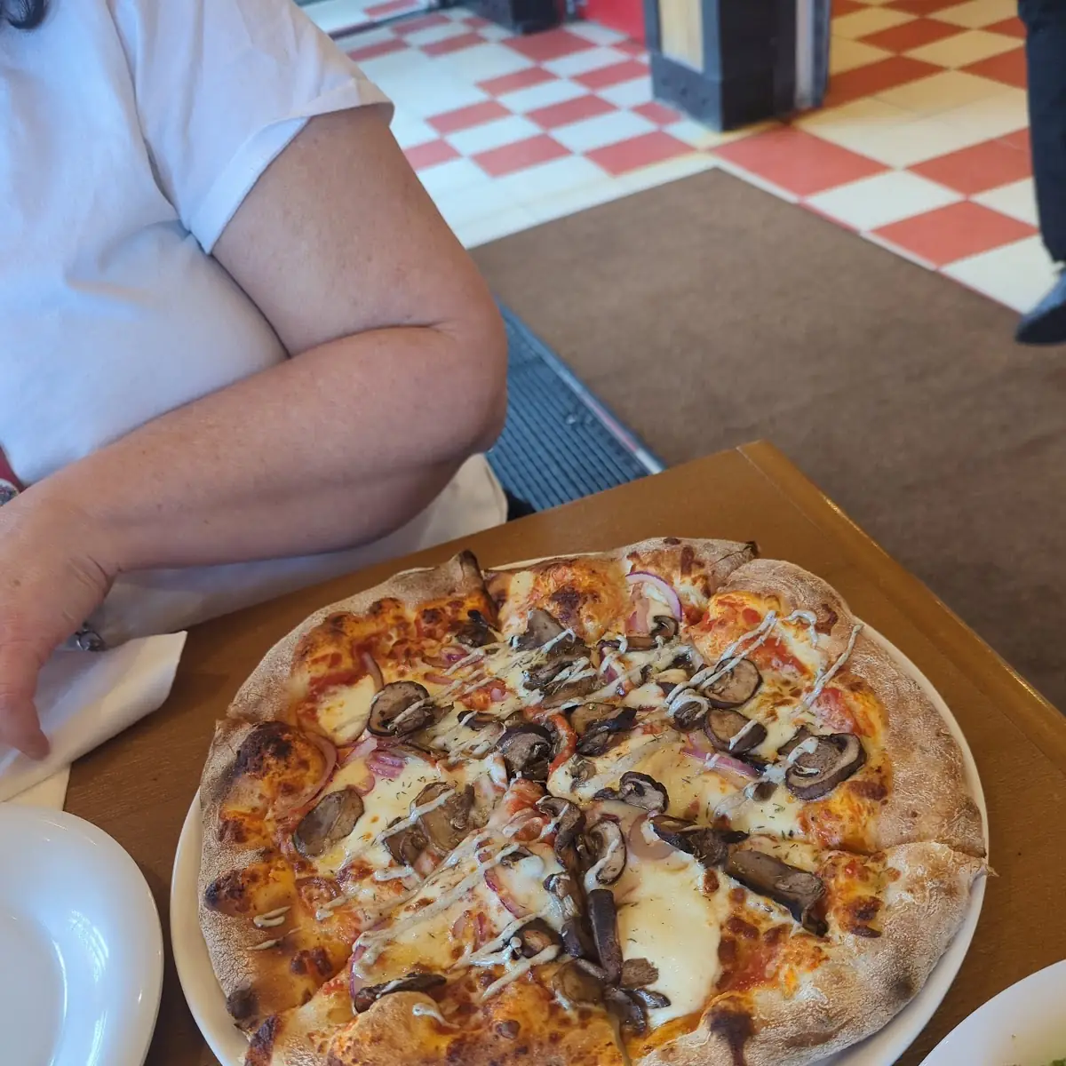 Mushroom Pizza