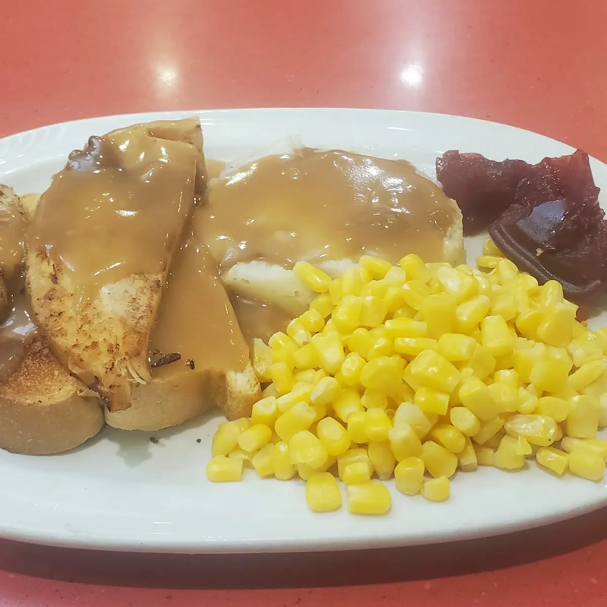 Open Face Turkey Sandwich
