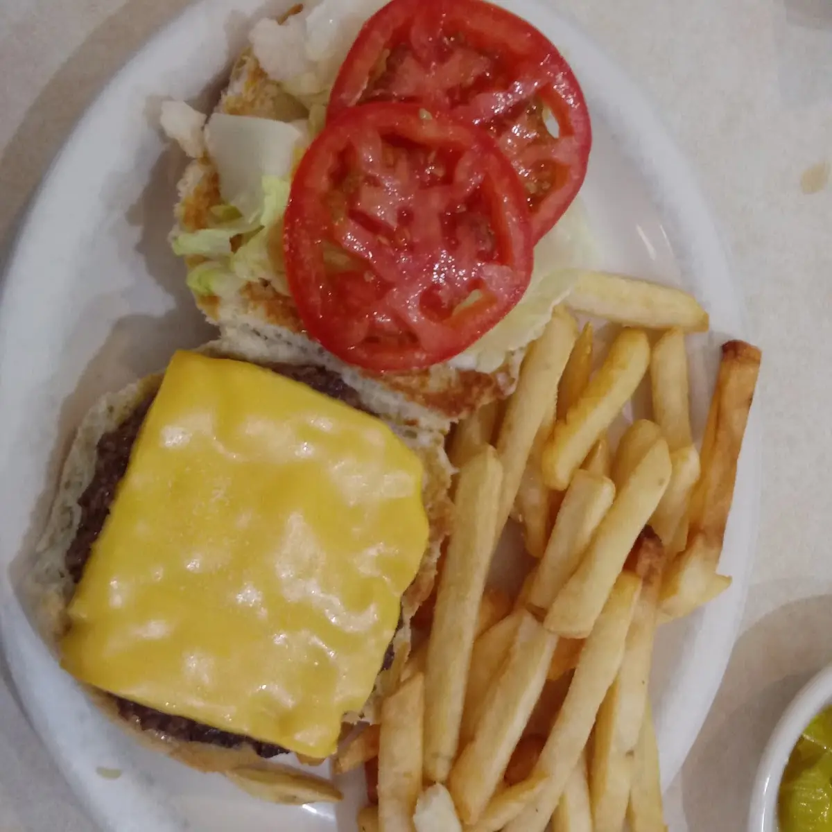 Kids Hamburger with Side