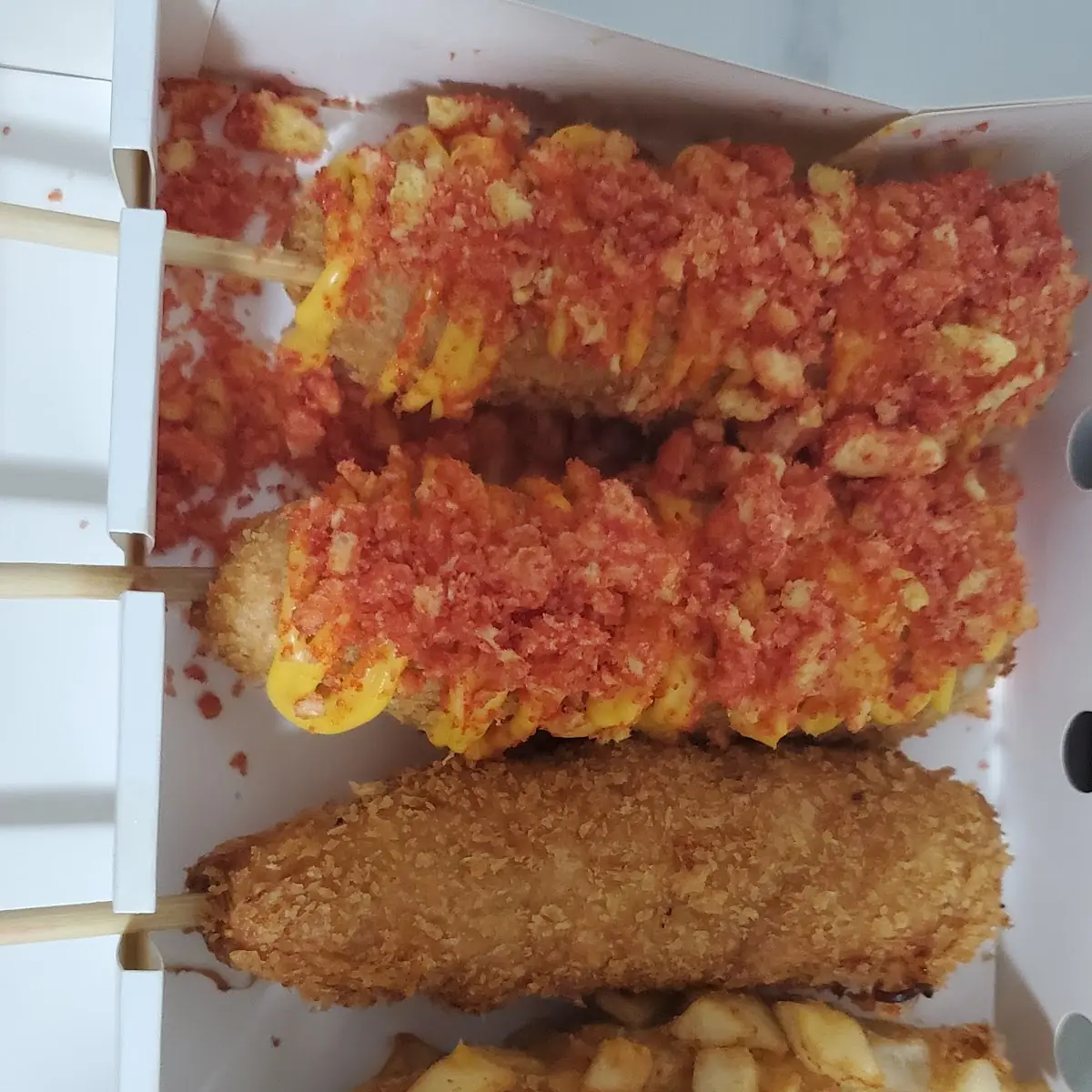 Corn Dog, Today Cafe (Wyandotte St W)