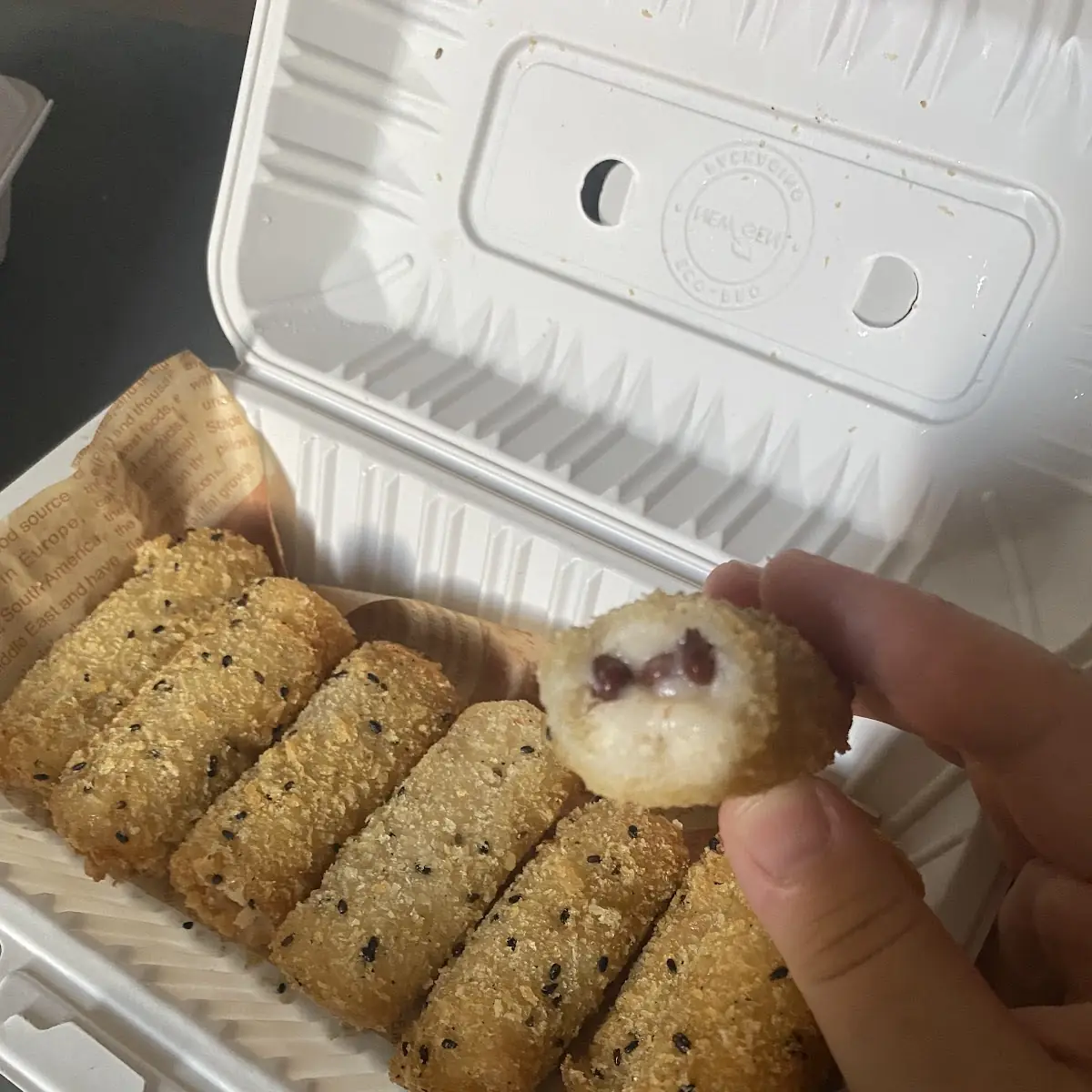 Crispy Sesame Milk Curd, Today Cafe (Wyandotte St W)