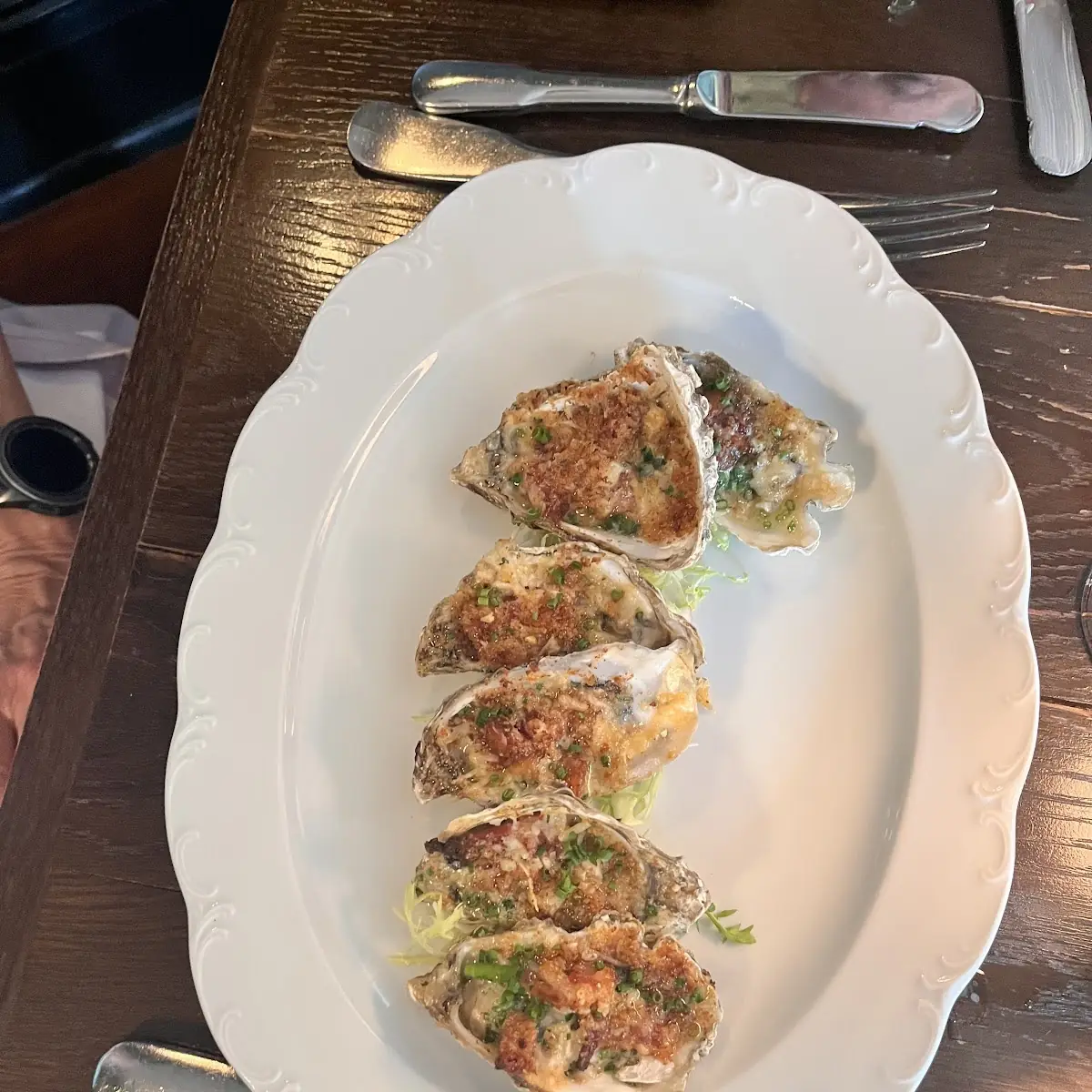 Blackberry Oysters on the Half Shell