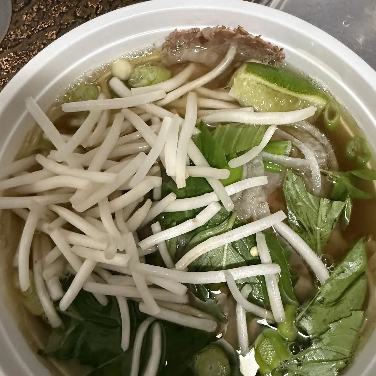 Phở Rau Cai Assorted Vegetables & Tofu