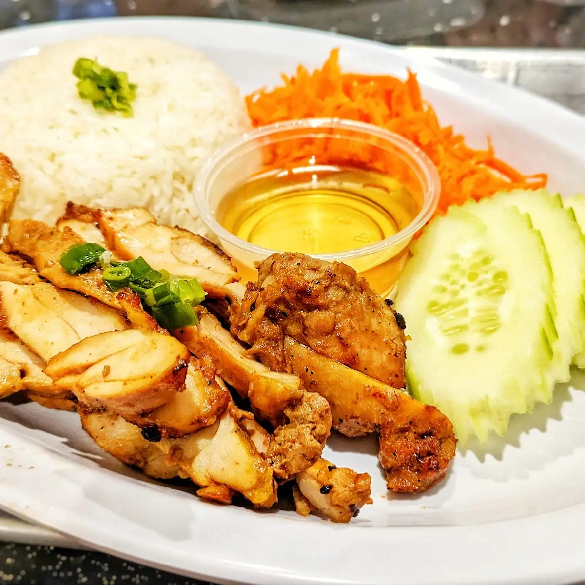 RC Grilled Chicken Rice Plate
