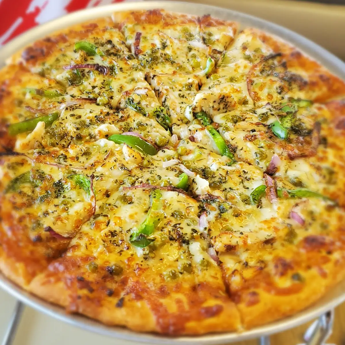 Curry Chicken Pizza