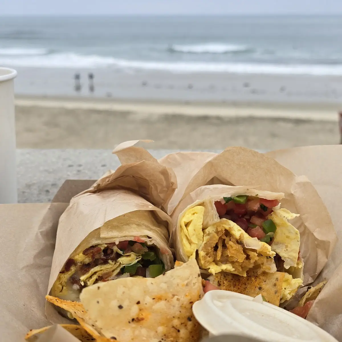 Smoked Bacon Breakfast Burrito
