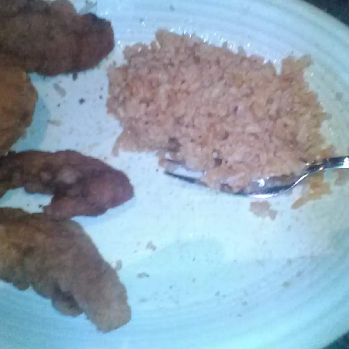 Chicken Tender Basket an Rice