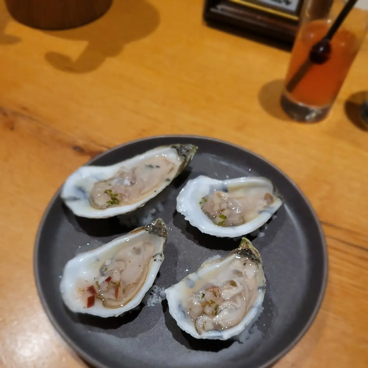 Maine Oysters on the Half Shell