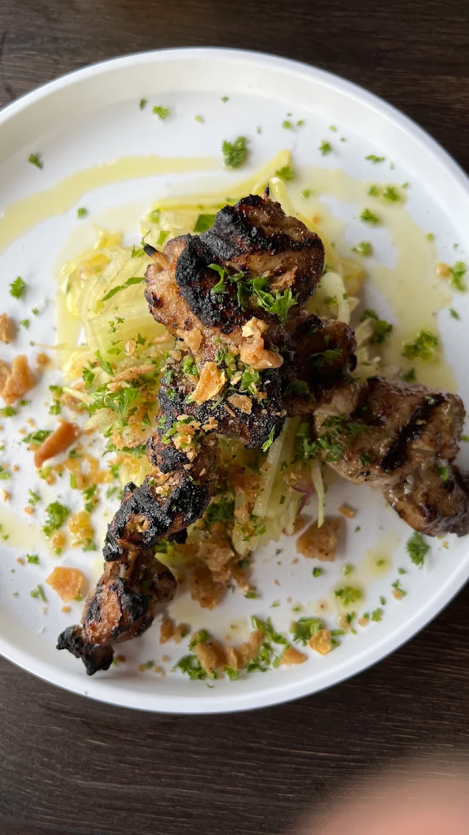 Lemon Pepper Chicken Skewers