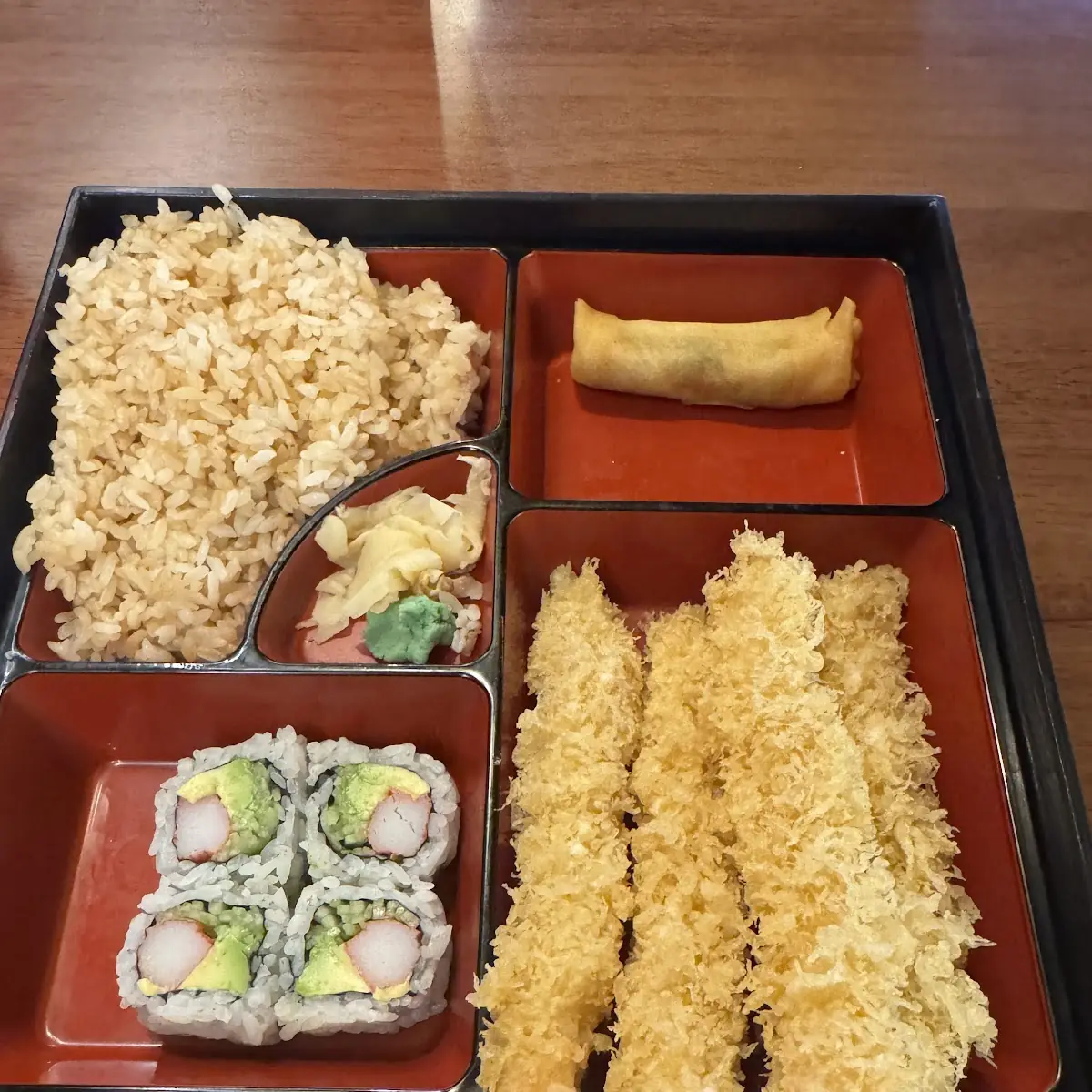 Shrimp Tempura Bento